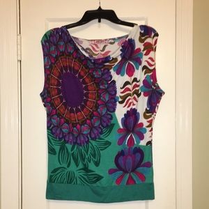 Smash! Drape Neck Top